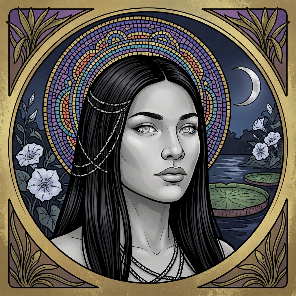 Jaci, Tupi-Guarani / Brazilian