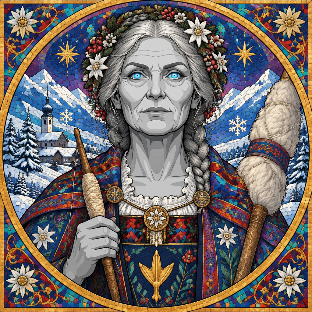 Perchta, Austrian Alpine Folklore