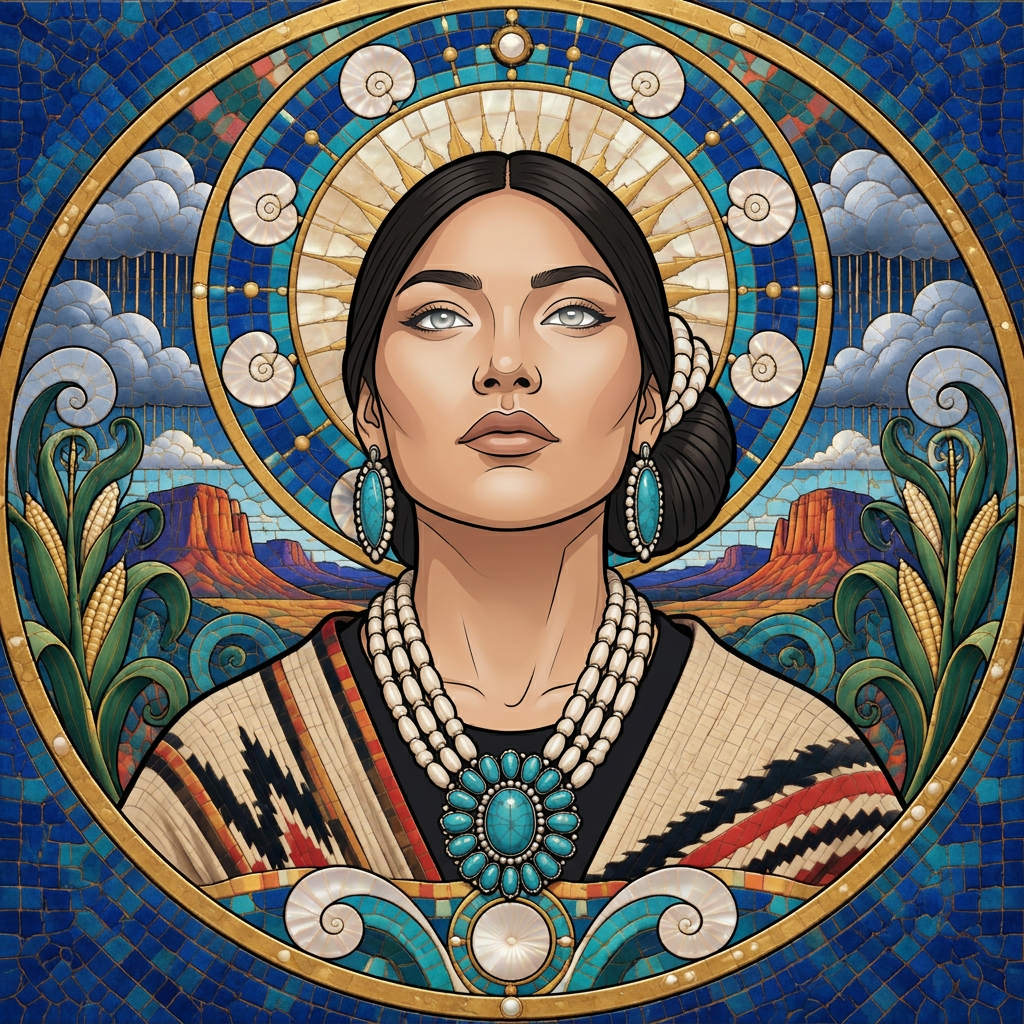 White Shell Woman, Diné (Navajo)